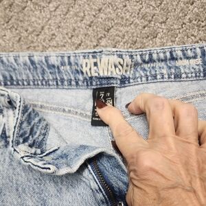 Rewash High Rise Wpmens Jeans in Light Blue
